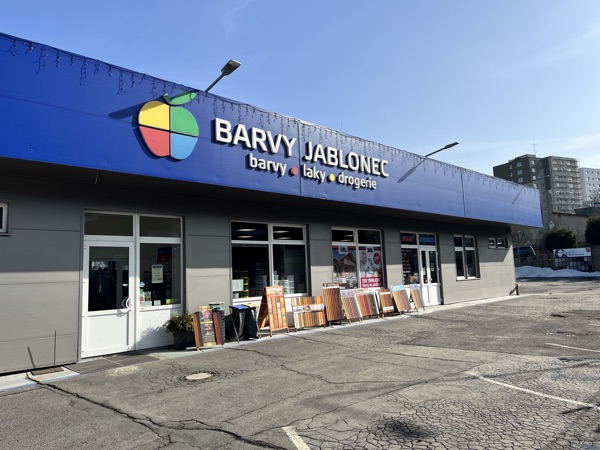 Naše prodejna — Barvy Jablonec