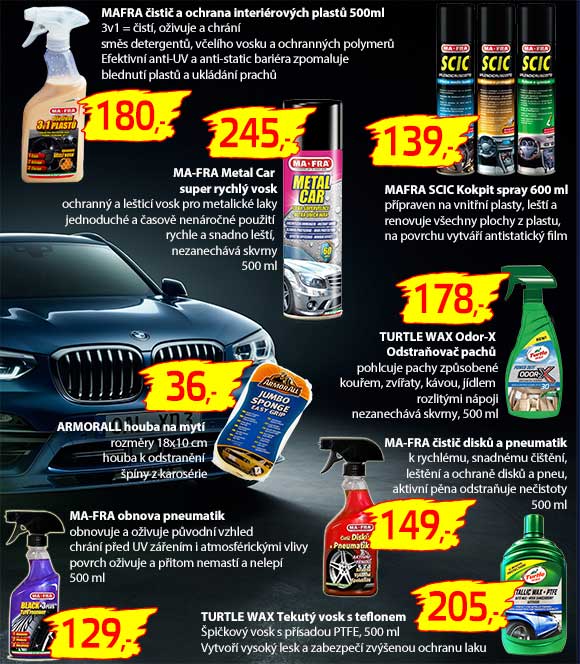 Autokosmetika pro vaše miláčky