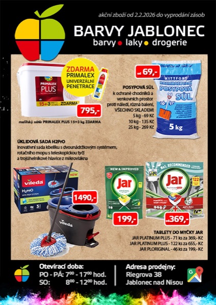Únorové akce — vše skladem!