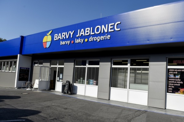 Barvy Jablonec — prodejna