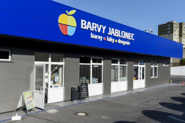 Barvy Jablonec — prodejna