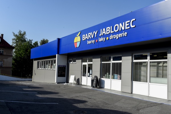 Barvy Jablonec — prodejna