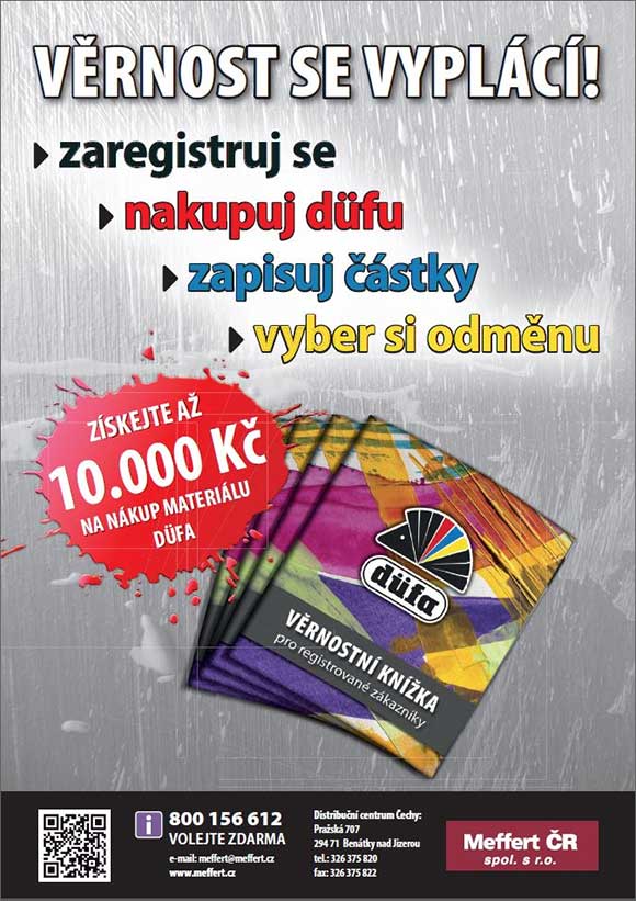 Získejte poukazy DÜFA za věrnost