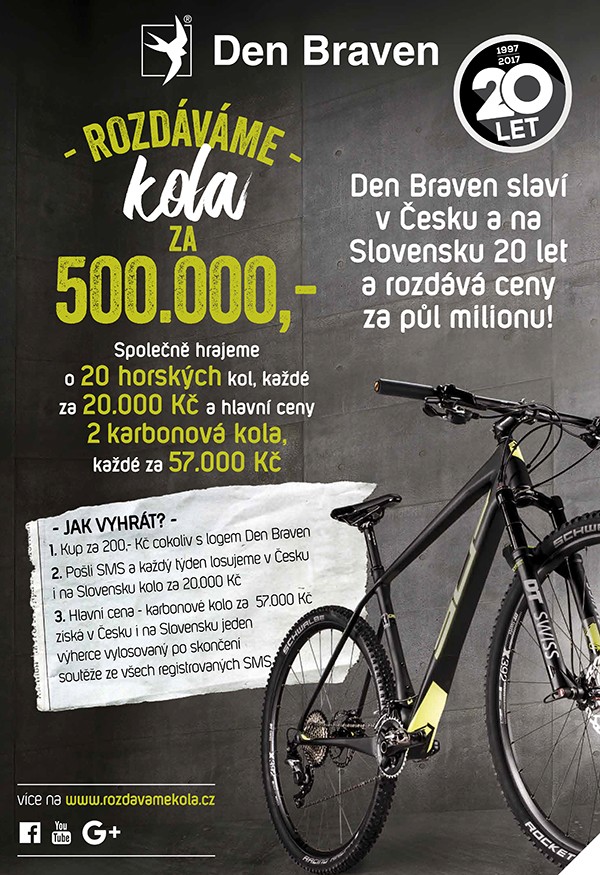 Vyhraj kolo s Den Braven!